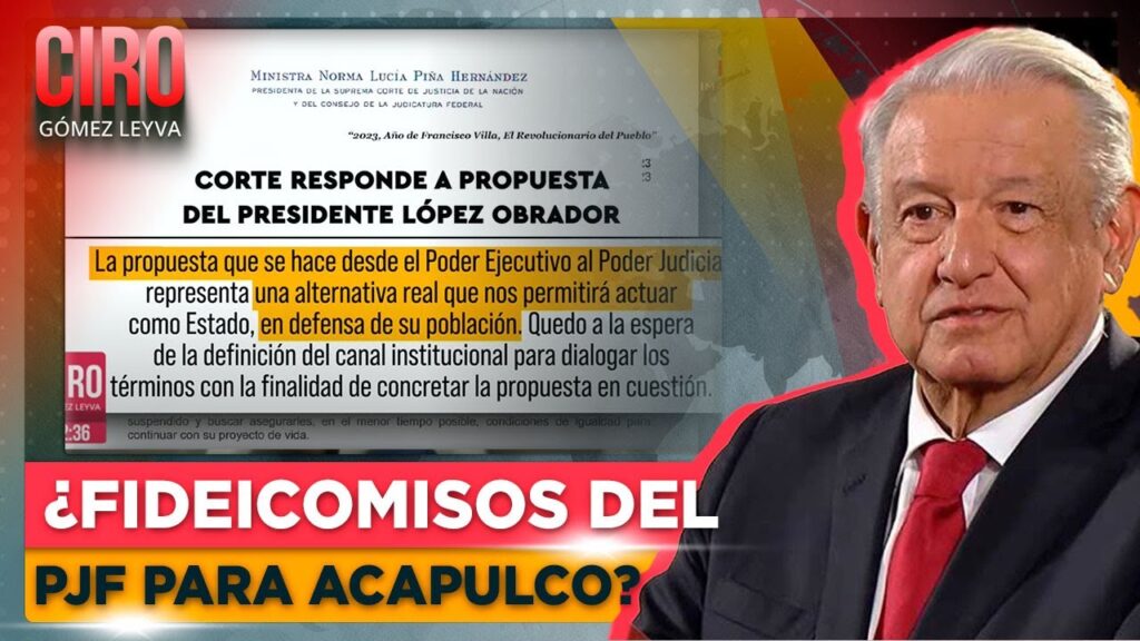 Presidente propone usar fondos del Poder Judicial para ayudar a Acapulco 1 presidente propone usar fondos del poder judicial para ayudar a acapulco