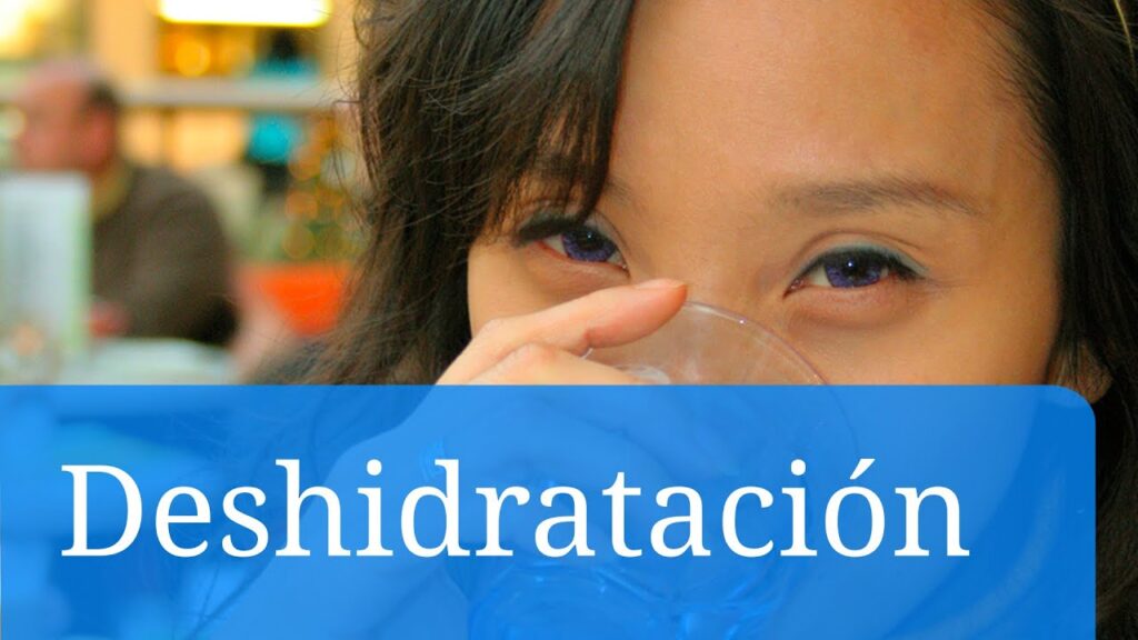 Deshidratación: cuáles son los grupos de riesgo 1 deshidratacion cuales son los grupos de riesgo