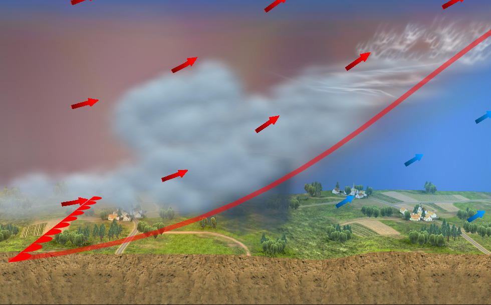 Diferencias Clave entre Frentes Cálidos y Fríos en Meteorología 1 diferencias clave entre frentes calidos y frios en meteorologia