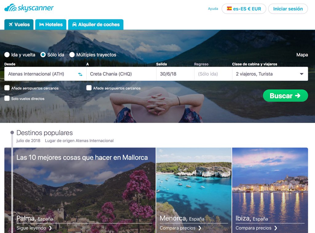 Skyscanner: Encuentra los mejores vuelos de Italia a Grecia 1 skyscanner encuentra los mejores vuelos de italia a grecia