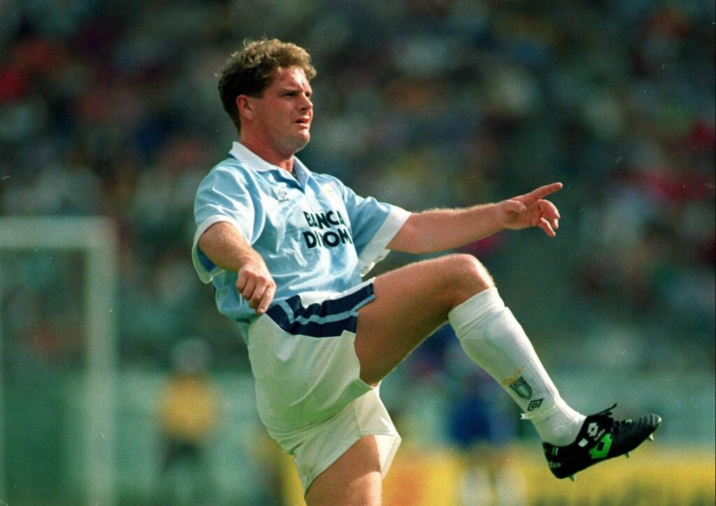 Gascoigne Lazio: Invitado de Honor en Europa League ante Tottenham 1 gascoigne lazio invitado de honor en europa league ante tottenham