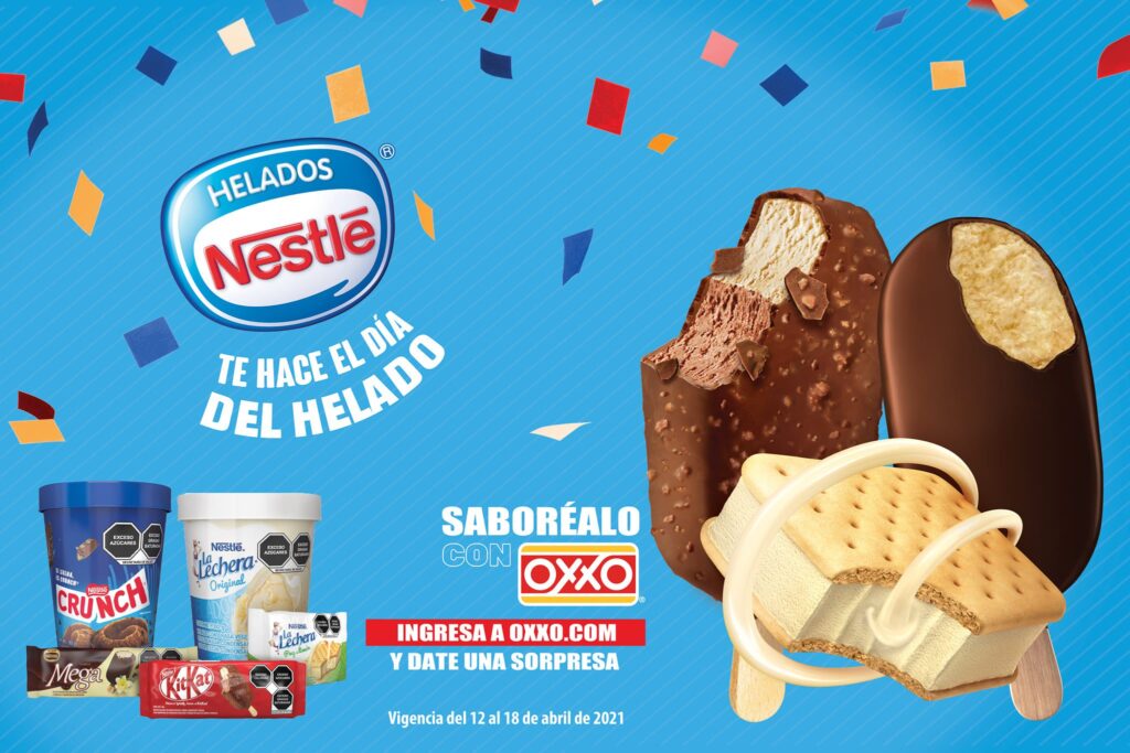 Helado Oxxo: ¡Ahorra con Cupones de la Semana del Helado! 1 helado oxxo ahorra con cupones de la semana del helado