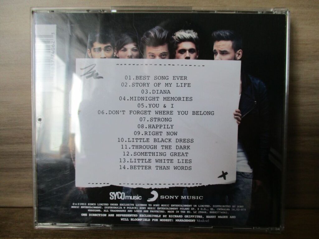 Midnight Memories: Álbum Más Vendido de 2013 1 midnight memories album mas vendido de 2013