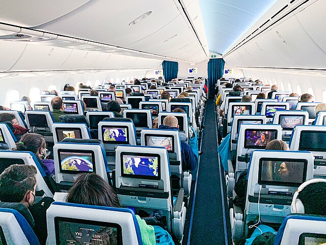 Turbulencias Air Canada: Pasajeros y comida fly across la cabina 1 turbulencias air canada pasajeros y comida fly across la cabina