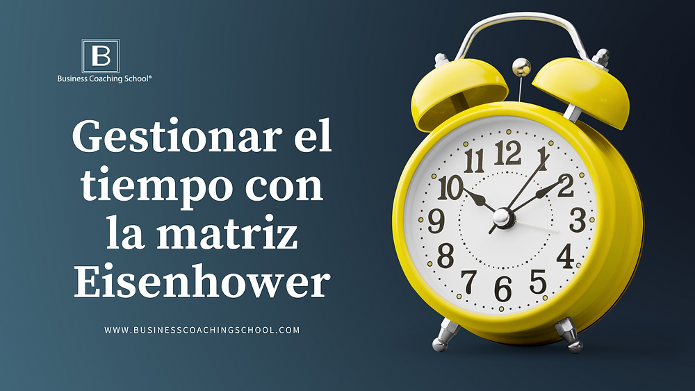 Uso de la Matriz de Eisenhower en la gestión del tiempo 1 uso de la matriz de eisenhower en la gestion del tiempo