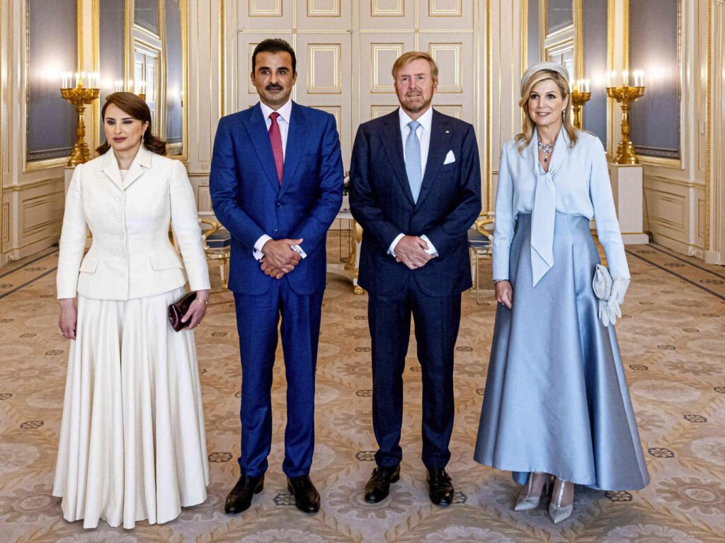 King Carlos III Recibe al Emir de Qatar en Londres 1 king carlos iii recibe al emir de qatar en londres