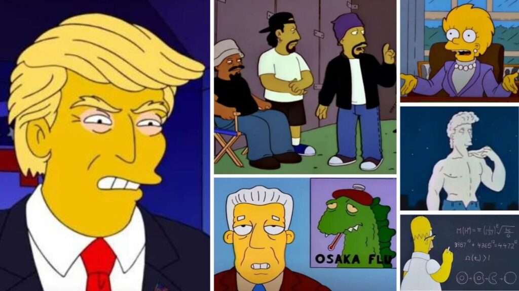 Las Predicciones de Los Simpson: 16 Casos Asombrosos Reales 1 las predicciones de los simpson 16 casos asombrosos reales