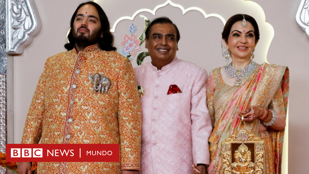 Boda Ambani: Lujo y Exceso en la Boda Más Opulenta de Asia 1 boda ambani lujo y exceso en la boda mas opulenta de asia