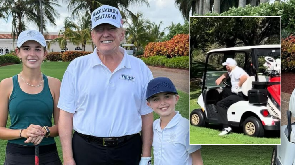 Kai Musk y Elon Musk: Golf con Trump y la Familia 1 kai musk y elon musk golf con trump y la familia